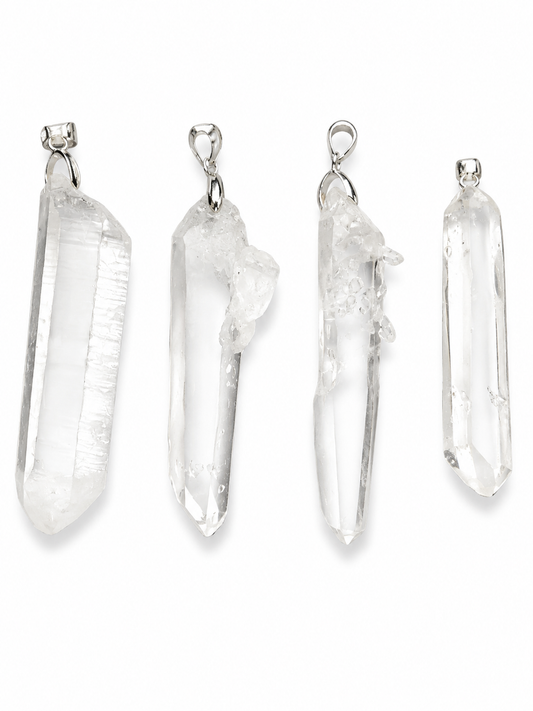 Larimar Raw Pendants