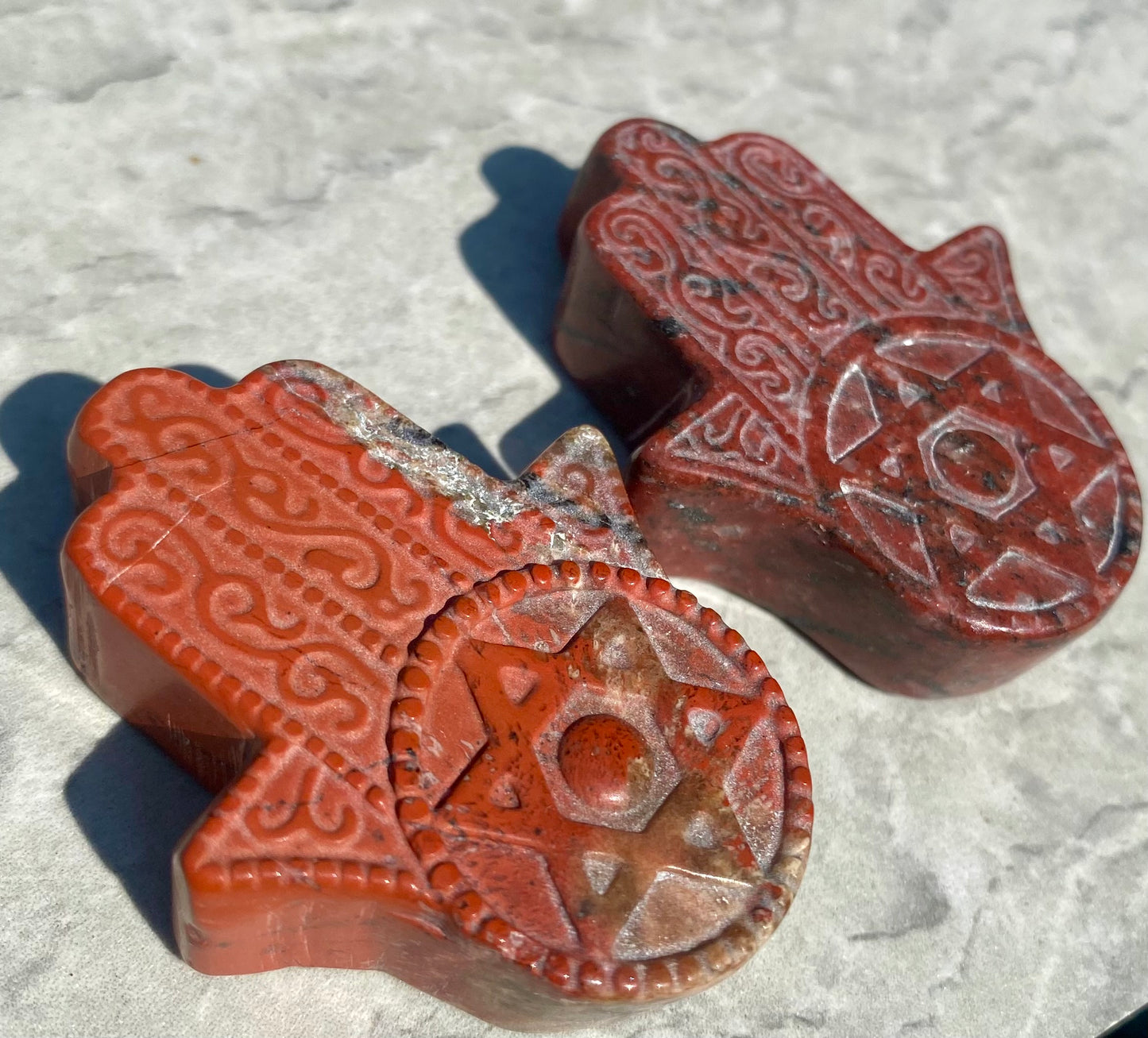 Hamsa Hands Carvings
