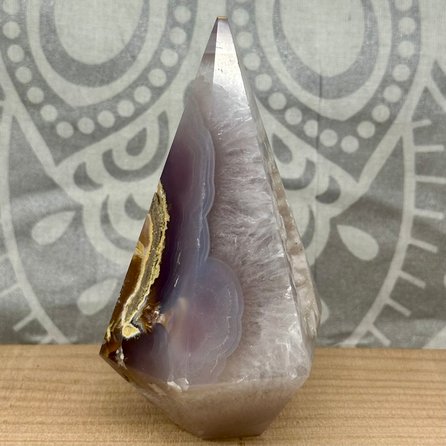 Quartz & Agate Point Statement Piece
