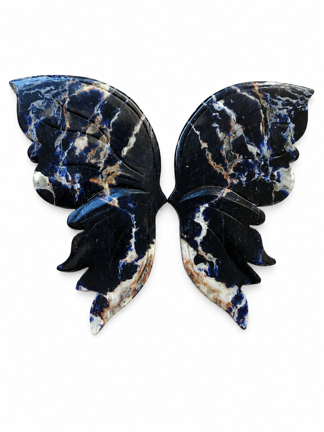 Sodalite Wings On Stand