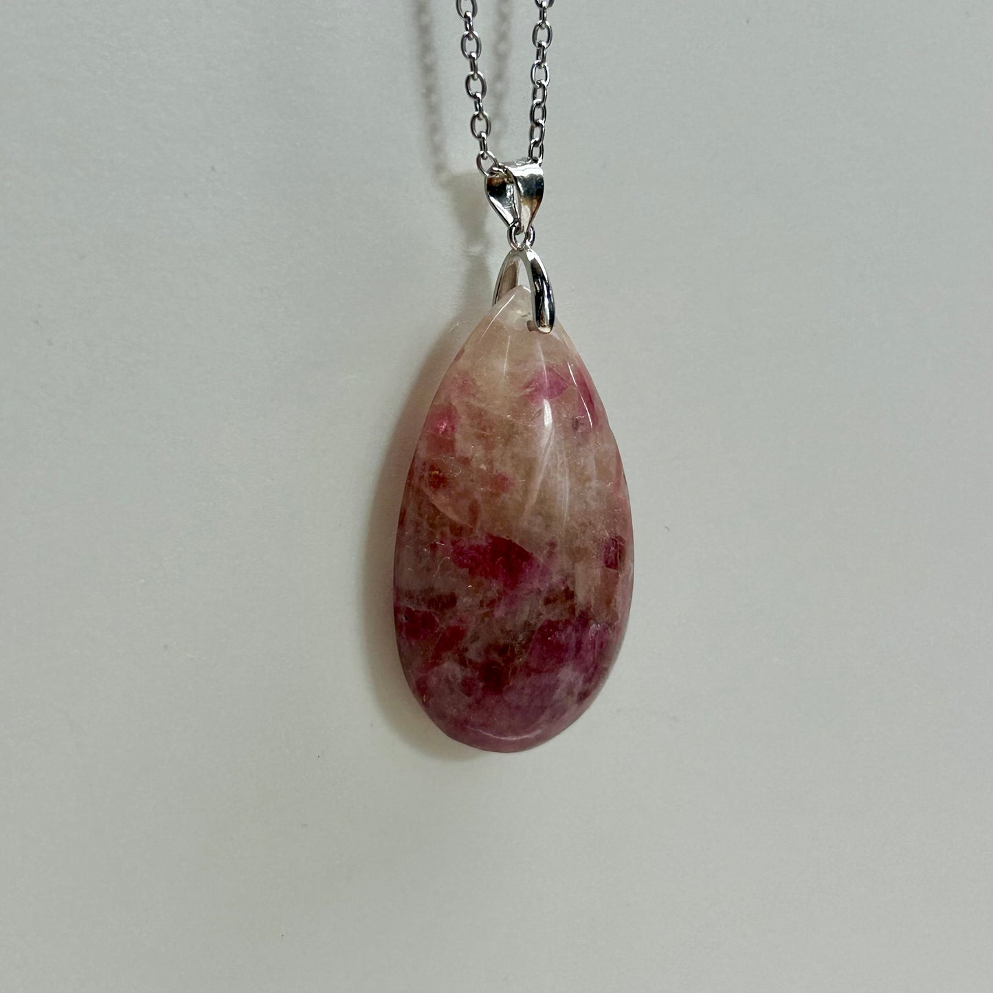 Pink Tourmaline Necklace