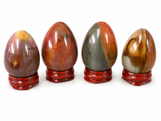 Polychrome Jasper Eggs