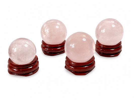Star Rose Quartz Sphere