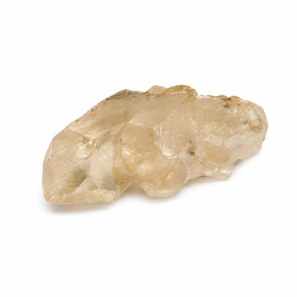 Raw Smokey Quartz Points with Rutile