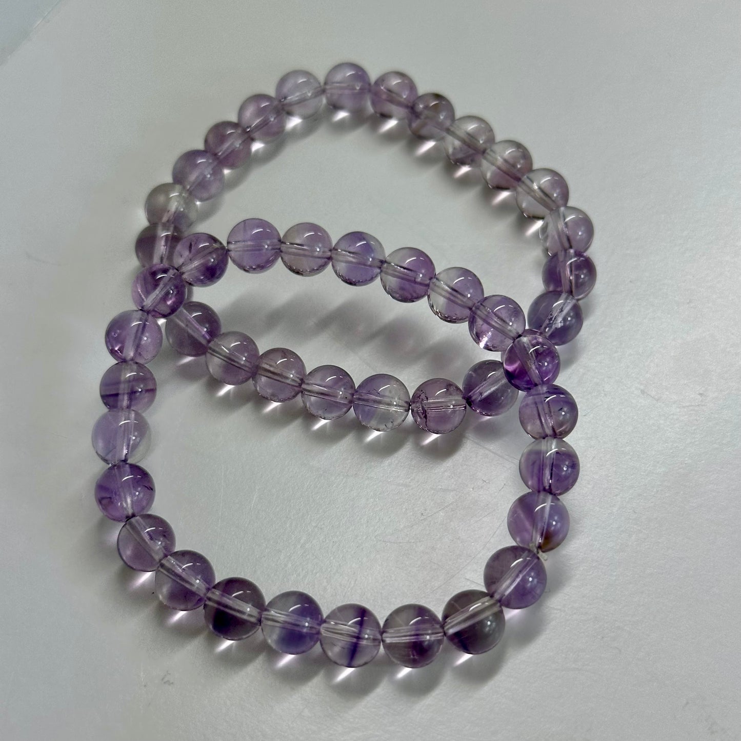 Lavender Amethyst 6mm Bracelet