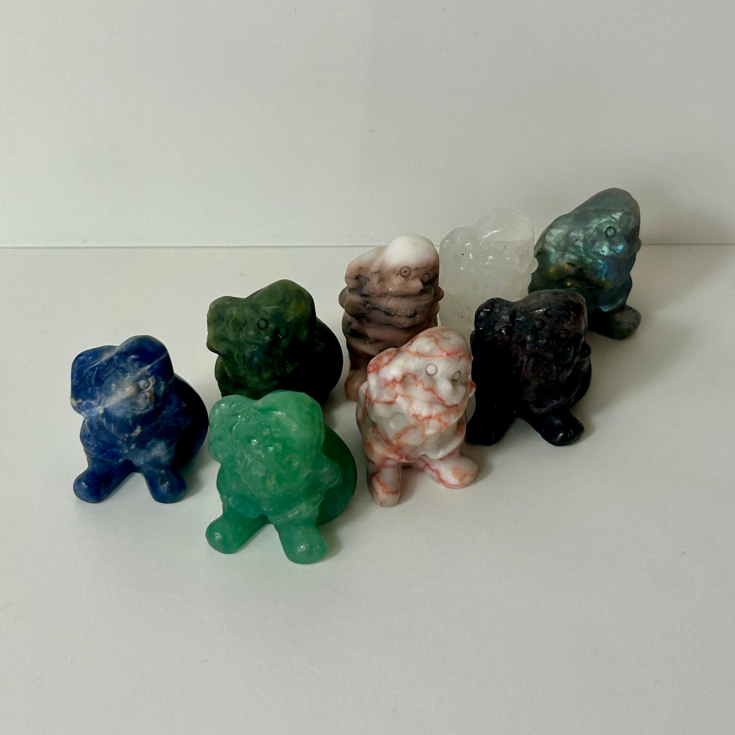 Little Crystal Santas
