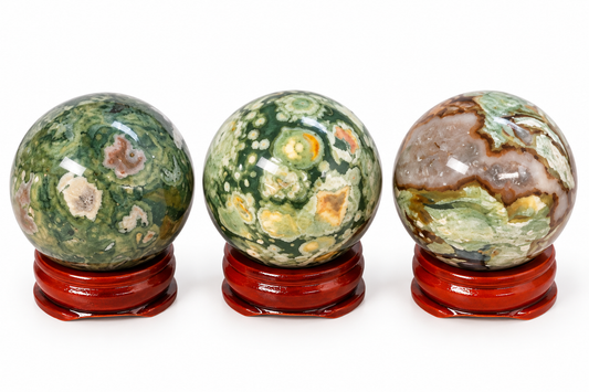 Rainforest Agate Sphere