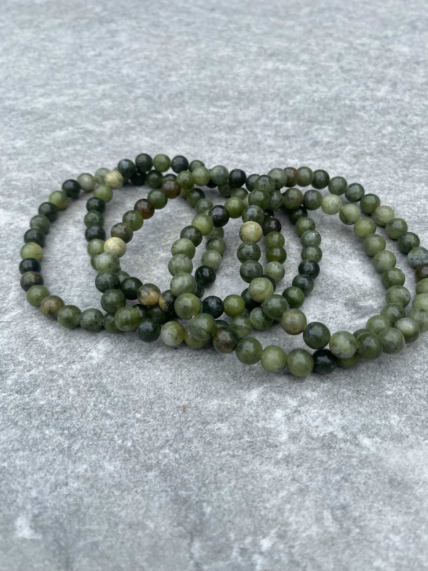 Nifty Jade Bracelets 6mm