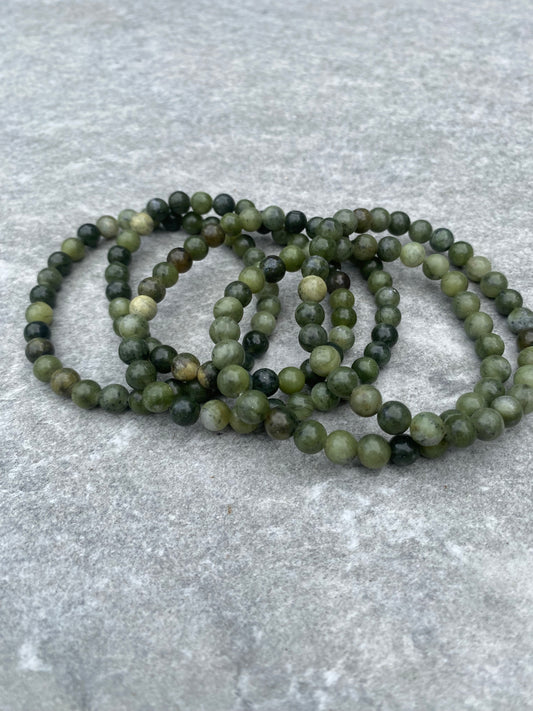 Nifty Jade Bracelets 6mm