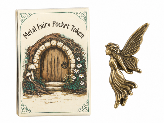 Metal Fairy Pocket Token