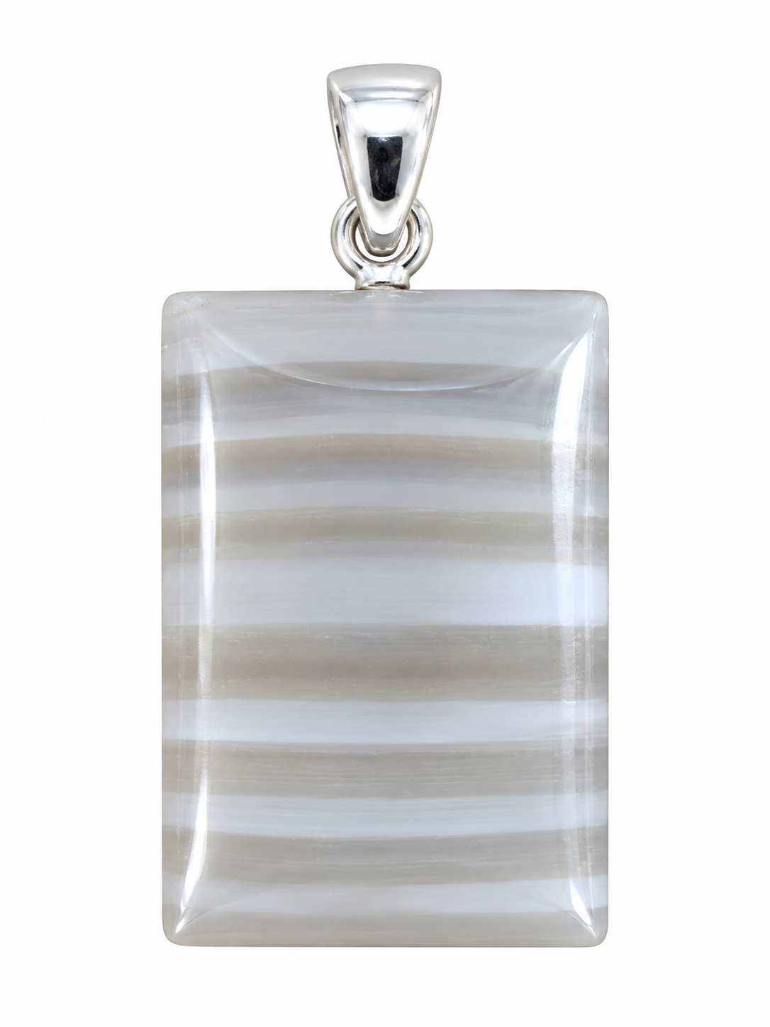 Agate Square Pendant