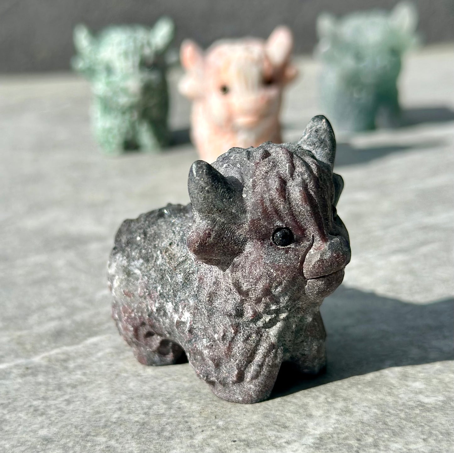 Highland Cow Carving