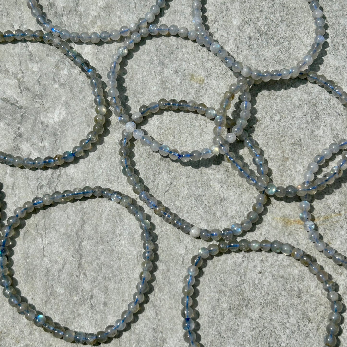 Labradorite 4mm Bracelets