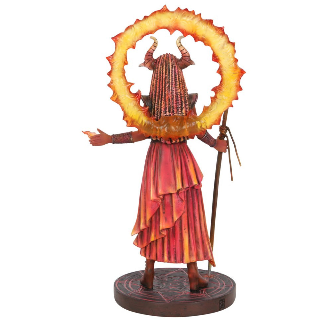 Fire Elemental Sorceress Figurine