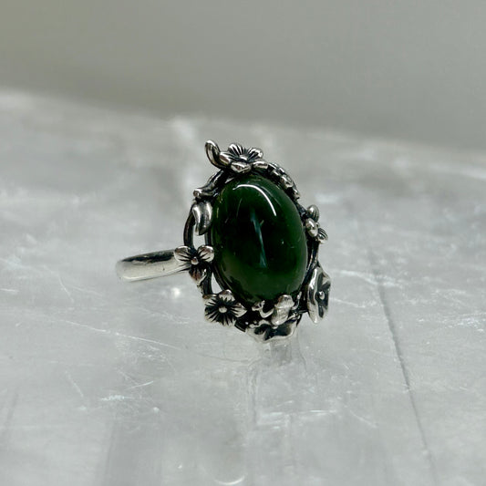 Green Aventurine Adjustable Ring