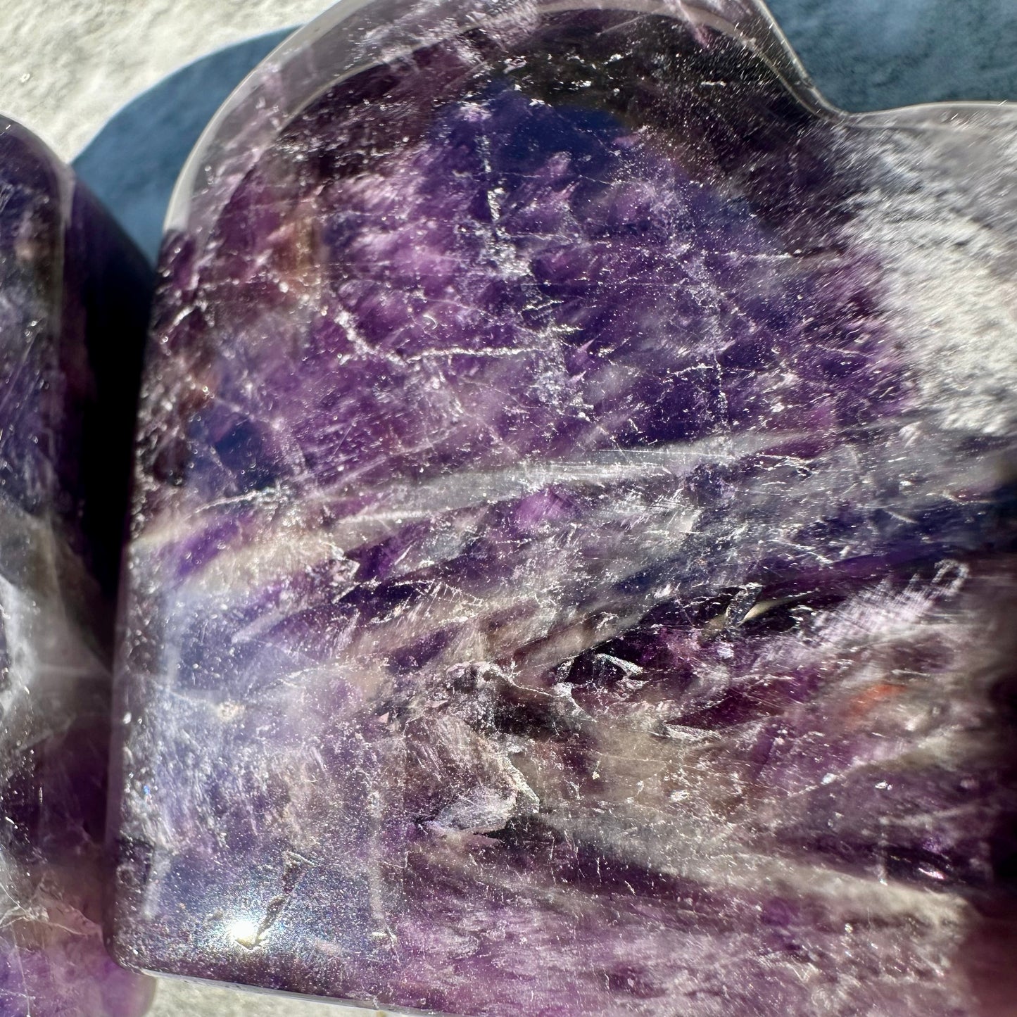 Dream Amethyst Hearts