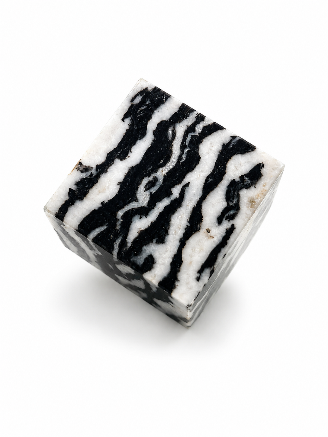 Zebra Jasper Cube
