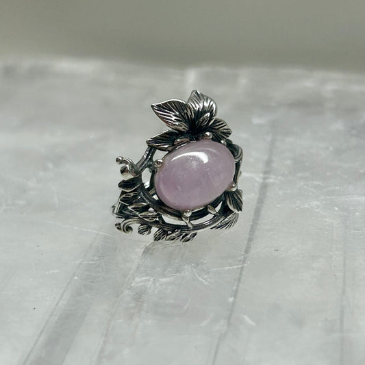 Kunzite Adjustable Ring