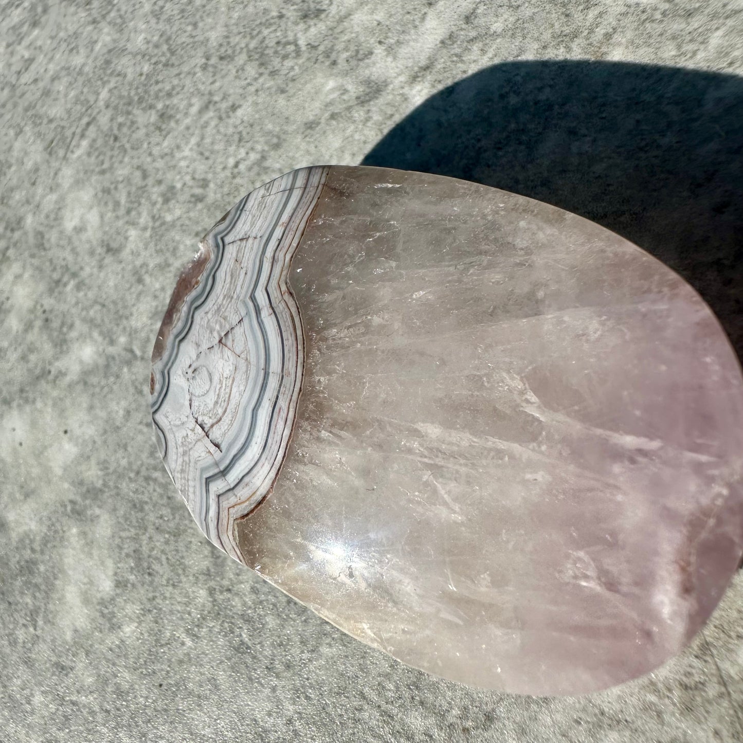 Argentina Agate & Amethyst Palms