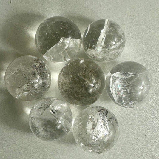 Mini Clear Quartz Sphere