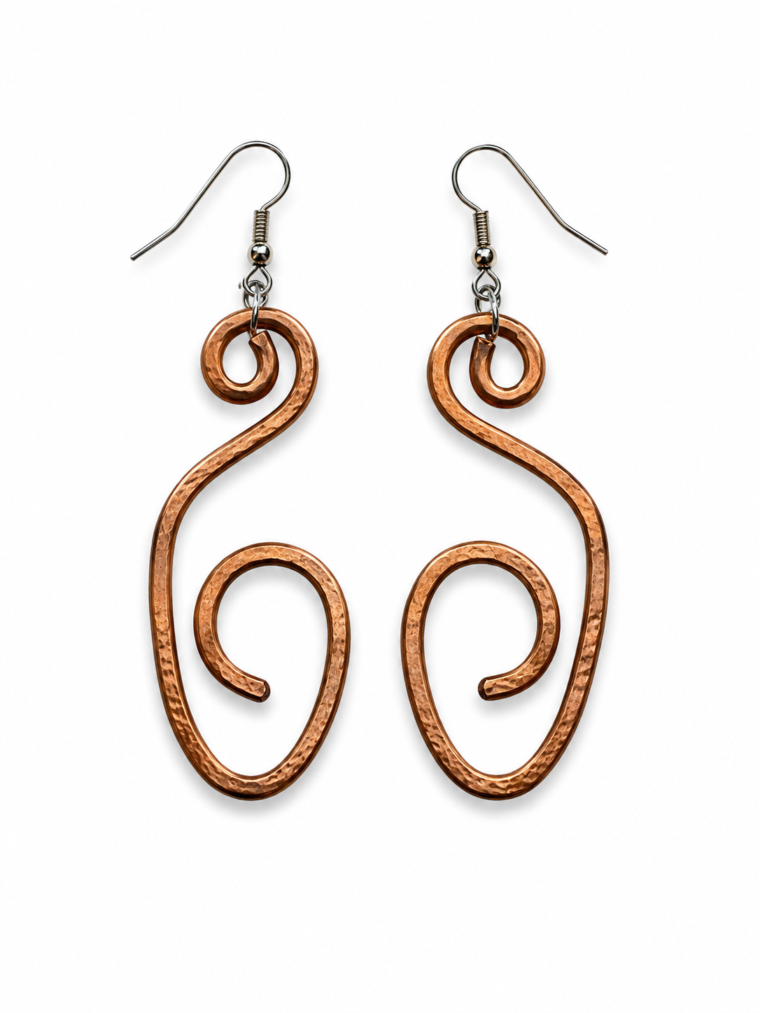 Copper Earrings Handmade