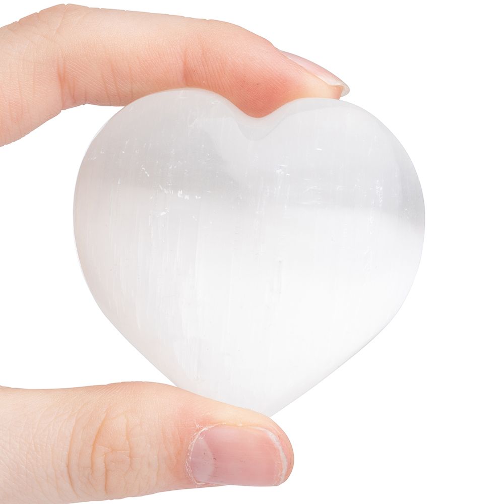 Selenite Heart 4cm