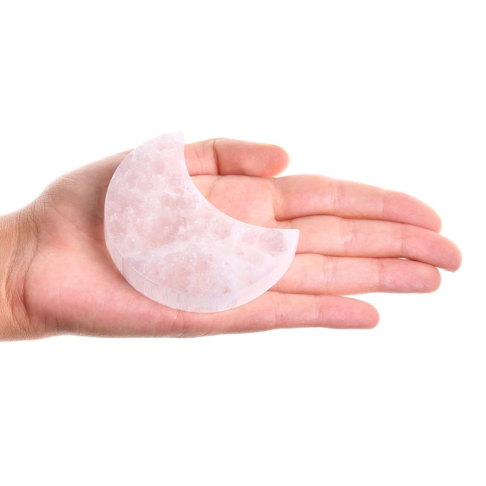 Selenite Moon - 7cm