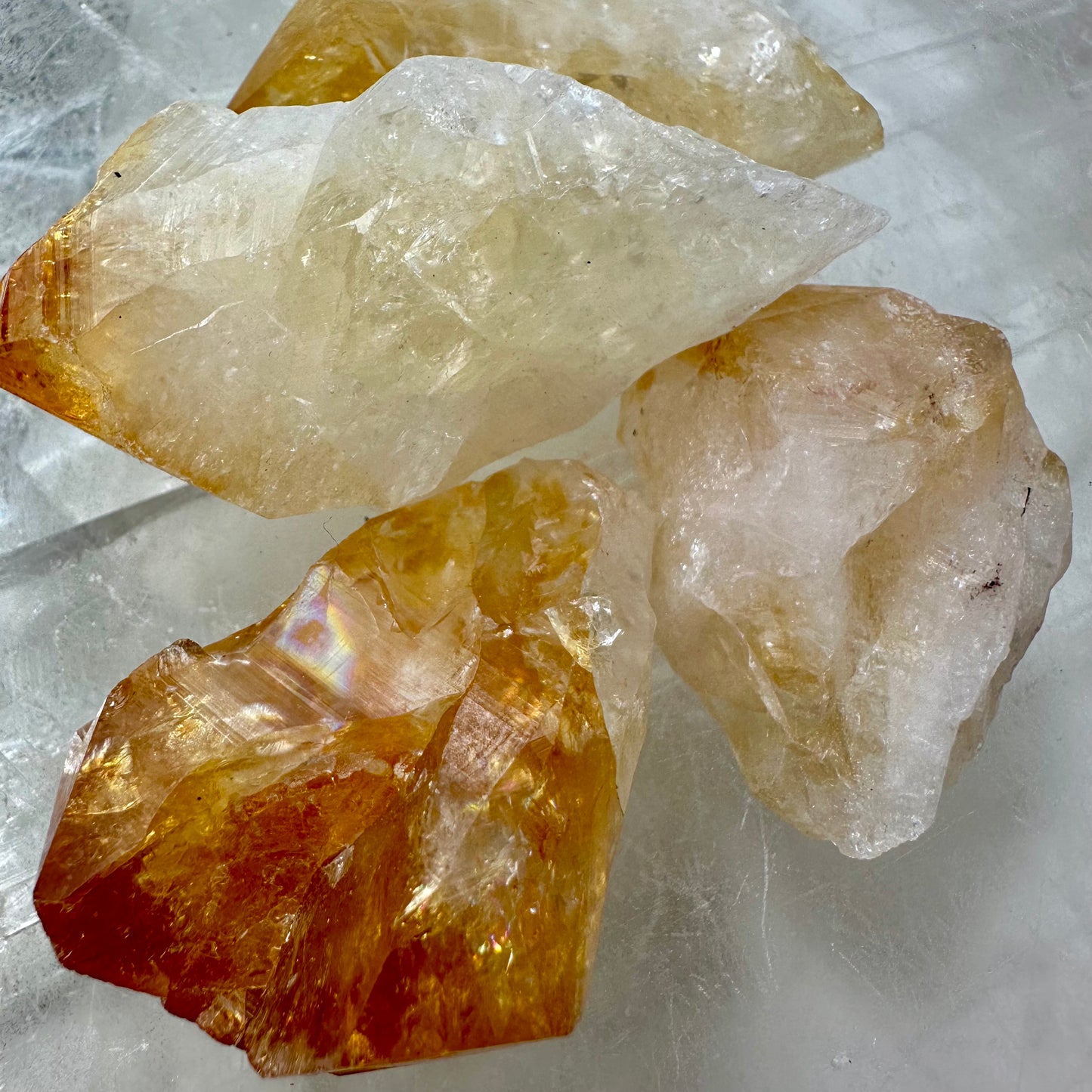 Citrine Raw Points