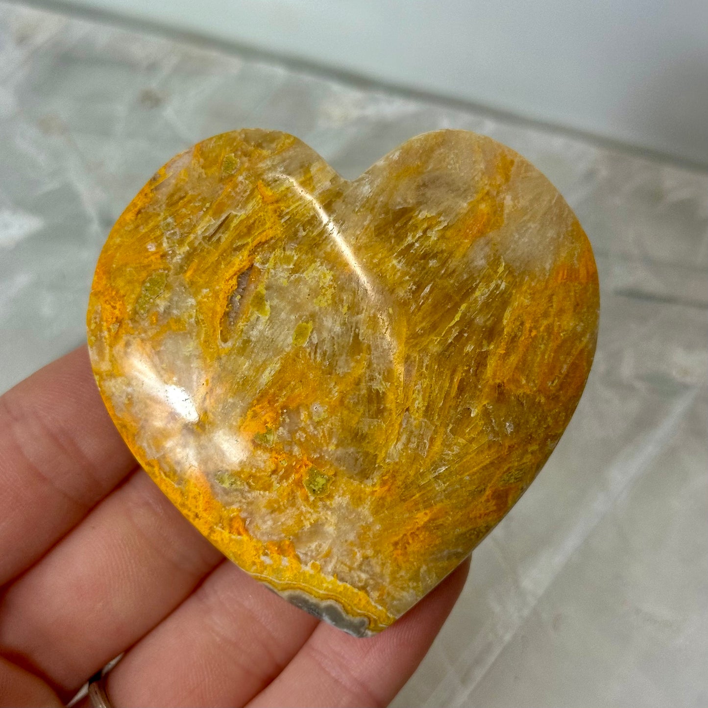 Bumblebee Jasper Heart