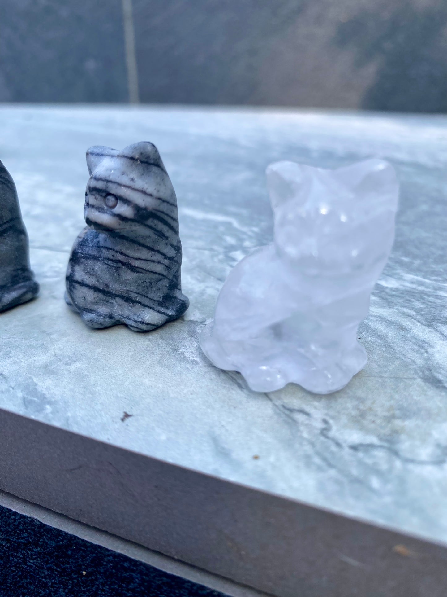 Cat Carvings
