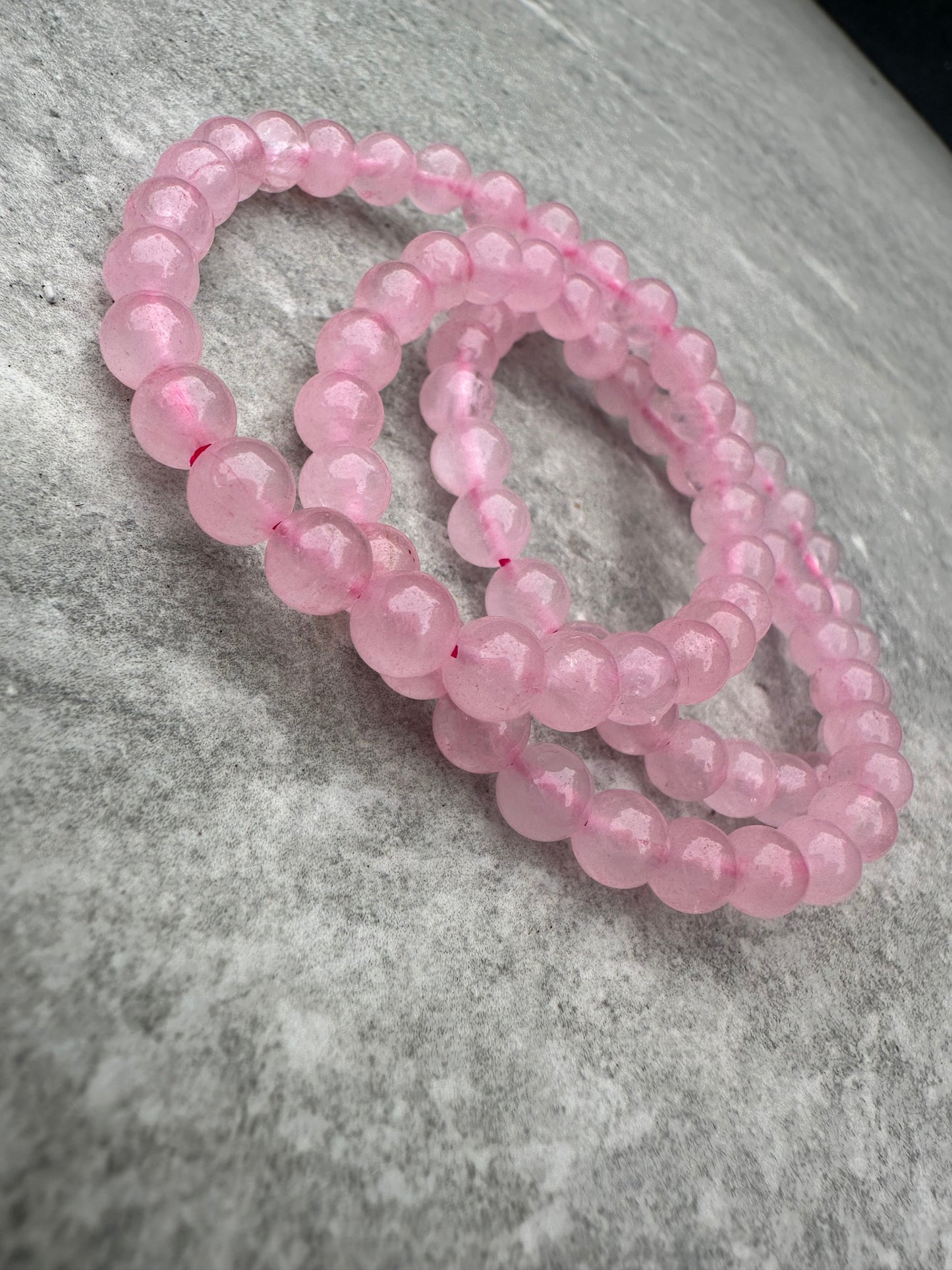 Rose Quartz 6mm Bracelets