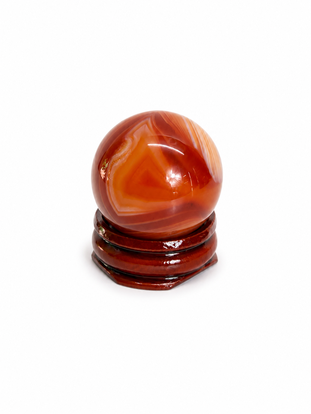 Carnelian Medium Spheres