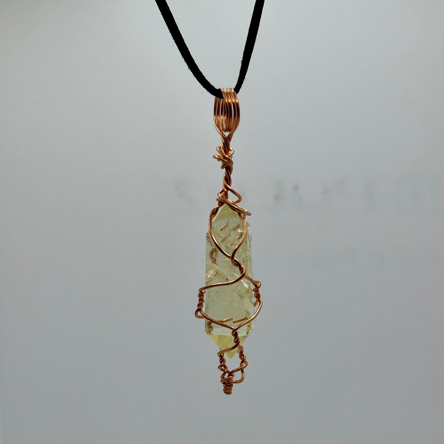 Lee Makes DT Citrine Pendant ￼