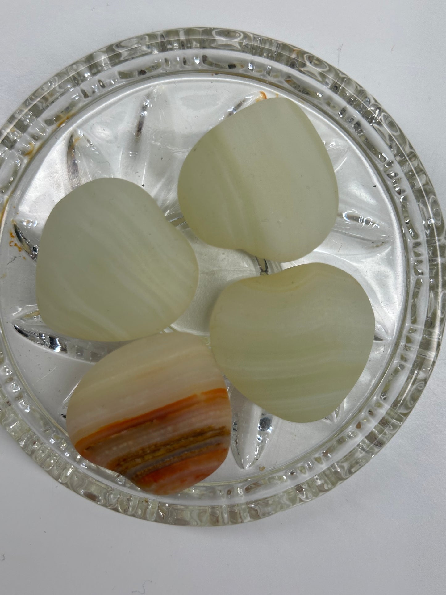 Afghan Jade Hearts