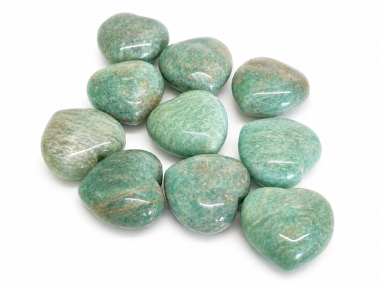 Amazonite Mini Hearts