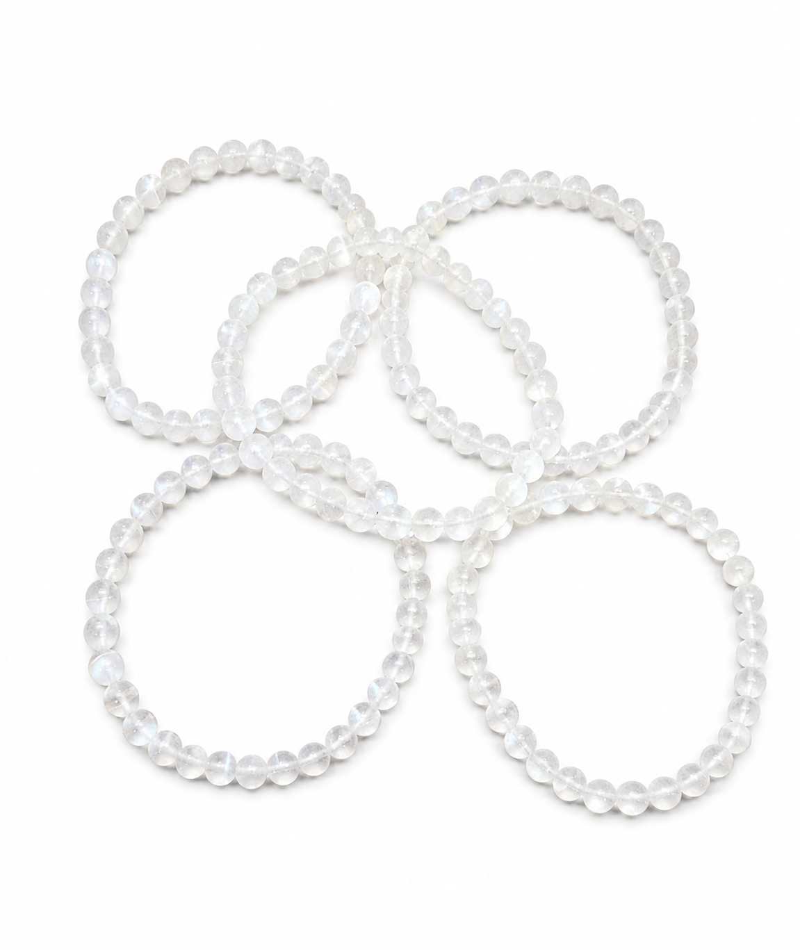 Selenite 6 mm Bracelet