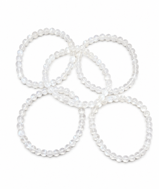 Selenite 6 mm Bracelet