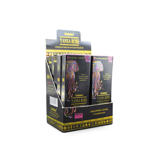 Goloka Rose Smudged Incense Sticks