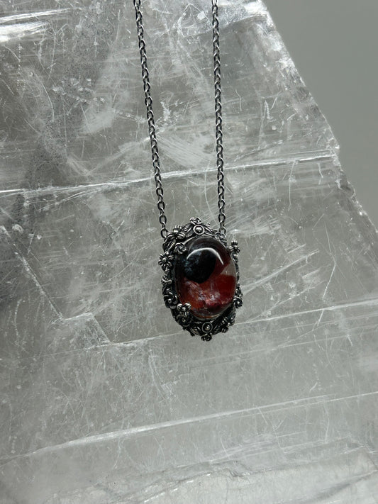 Fire Quartz Necklace
