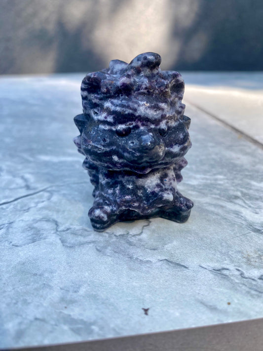 Zebra Jasper Carving