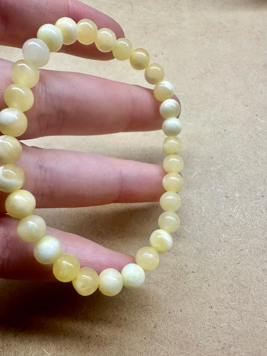 Orange calcite 6mm