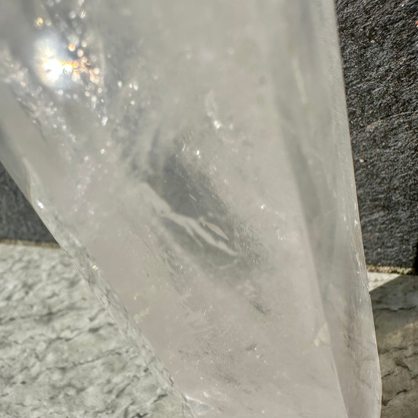 Clear Quartz Tower