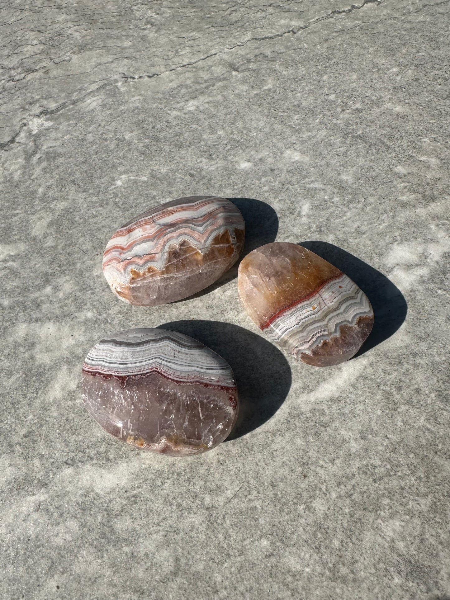 Argentina Agate & Amethyst Palms