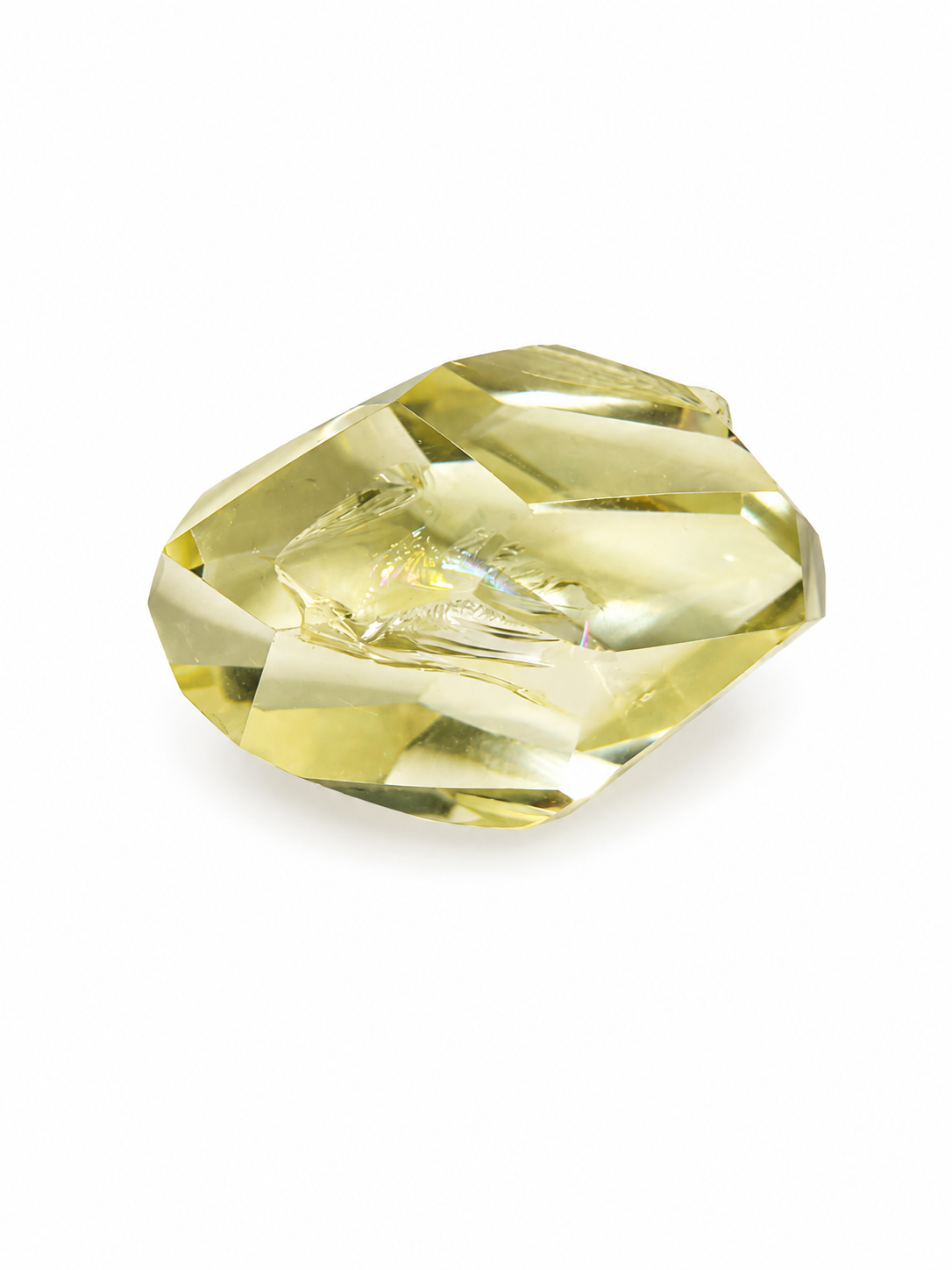 Natural Citrine Faceted Raw