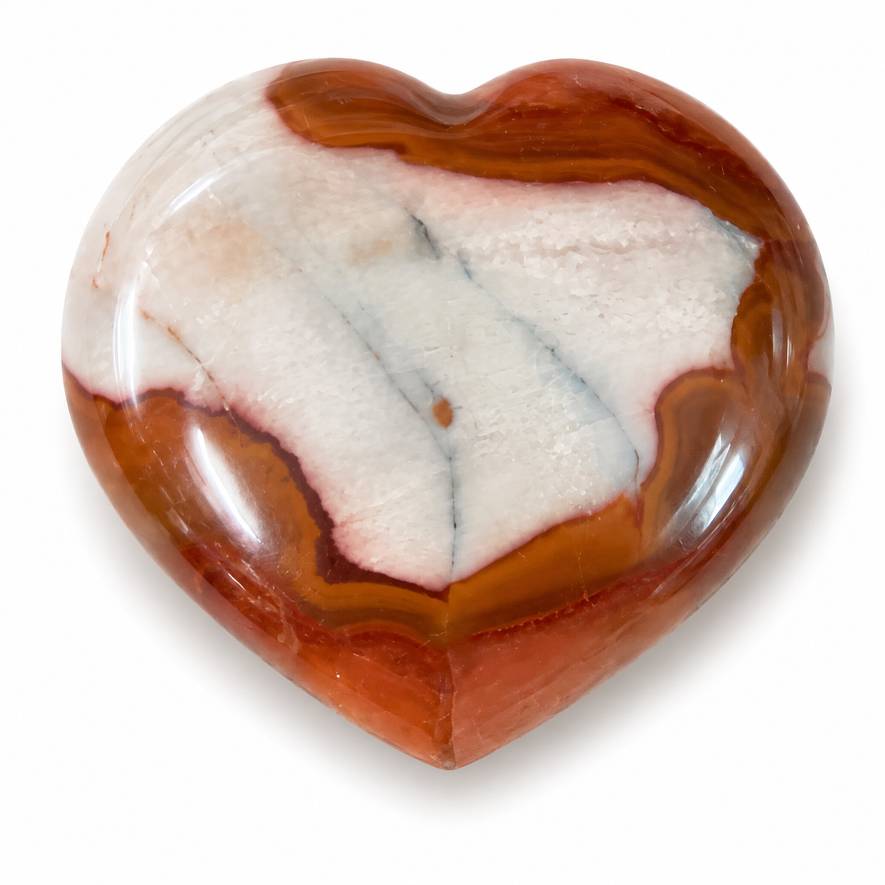 Large Polychrome Jasper Hearts