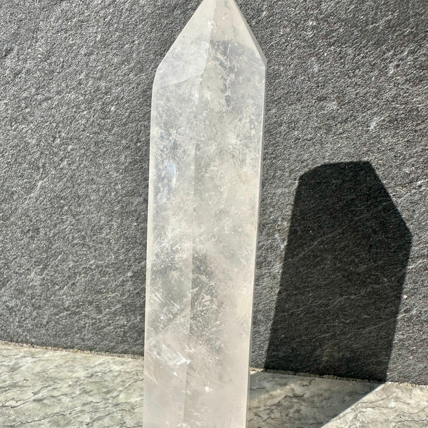 Clear Quartz Tower