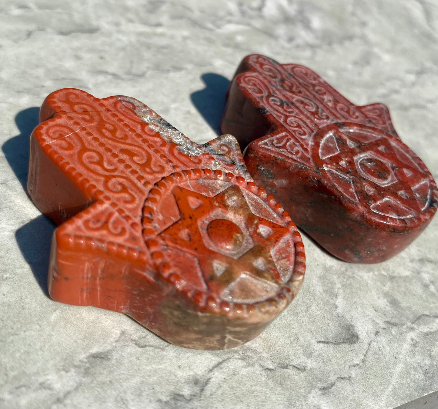 Hamsa Hands Carvings