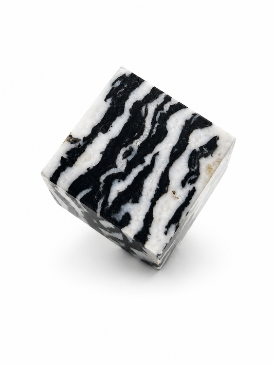 Zebra Jasper Cube