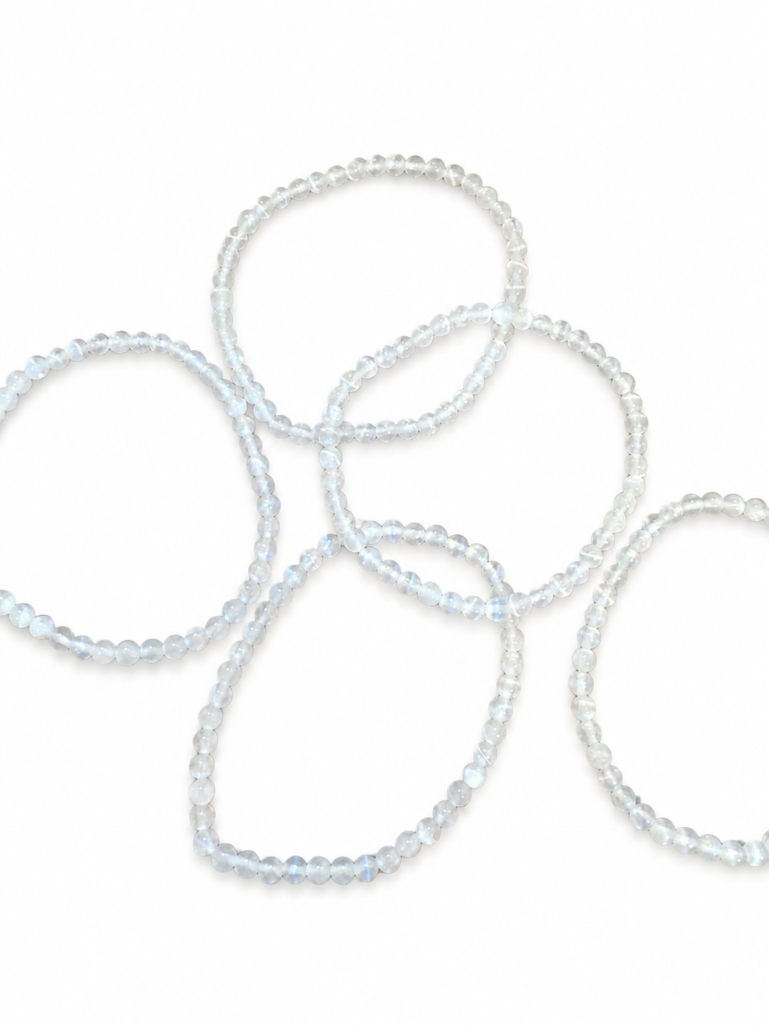 Selenite 4mm Bracelets