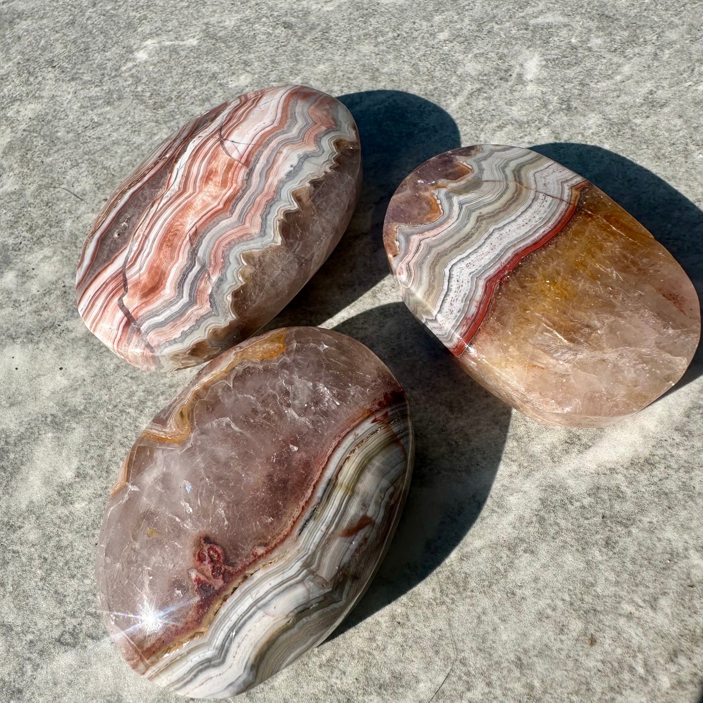 Argentina Agate & Amethyst Palms